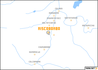 map of Miscabamba