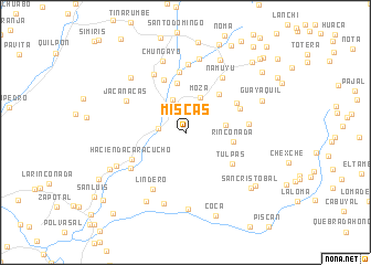 map of Miscas