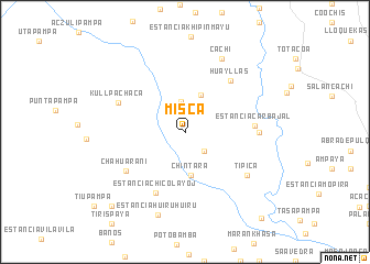 map of Misca