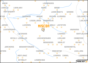 map of Miscon