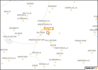 map of Misco