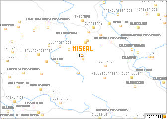 map of Míseal