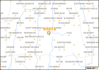 map of Misefa