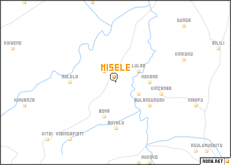 map of Misele