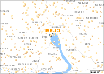 map of (( Mišelići ))