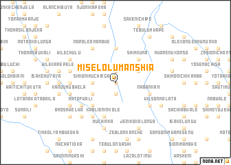 map of Miselo Lumanshia