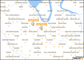 map of Misera