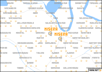 map of Misera