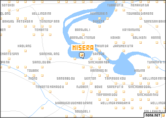 map of Misera