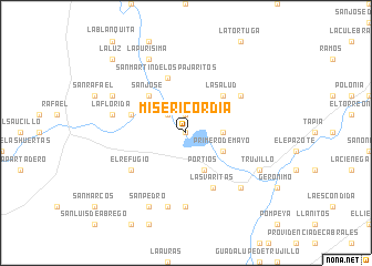 map of Misericordia