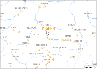 map of Misfah