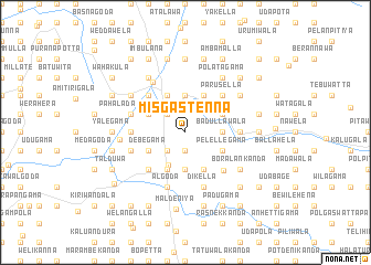 map of Misgastenna