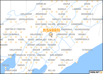 map of Mishaani