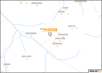map of Mīshāb