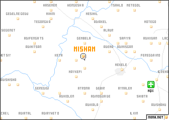 map of Misham