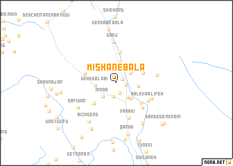 map of Mīshān-e Bālā