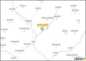 map of Mishan