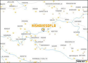 map of Mīshāv-e Soflá