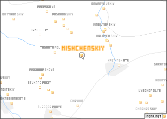 map of Mishchenskiy