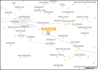 map of Mishevo