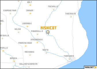 map of Mishicot