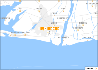 map of Mishimachō