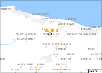 map of Mishino