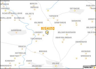 map of Mishino