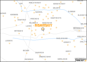 map of Mishinskiy