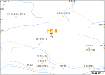 map of Mīshī