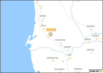 map of Mīshī