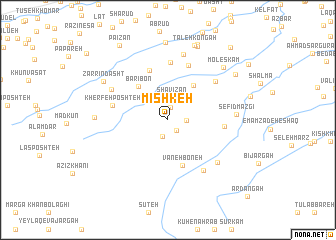 map of Mīshkeh