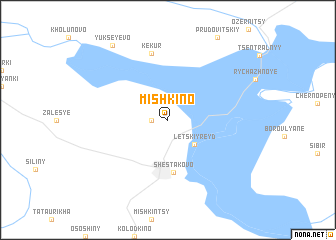 map of Mishkino