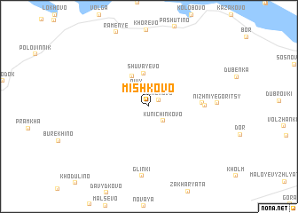 map of Mishkovo