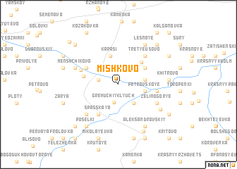 map of Mishkovo