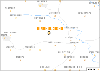 map of Mishkulaikha