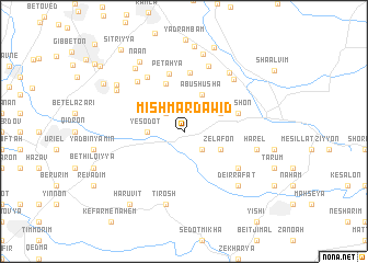 map of Mishmar Dawid