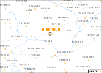 map of Mishnëvo
