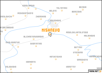 map of Mishnëvo