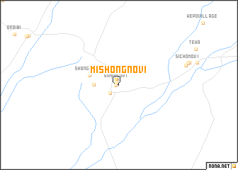 map of Mishongnovi