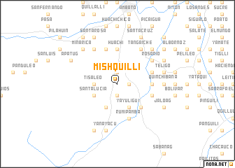 map of Mishquillí