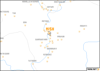 map of Mīsh