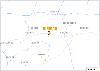 map of Misinga