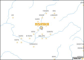 map of Misiraka