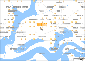 map of Misira