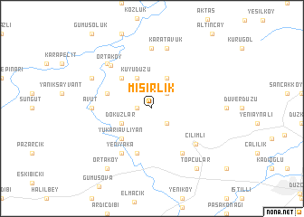 map of Mısırlık