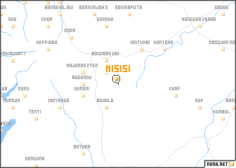 map of Misisi