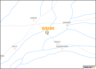map of Miskan