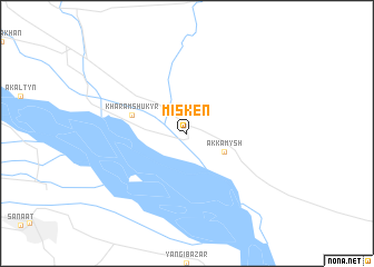 map of Misken