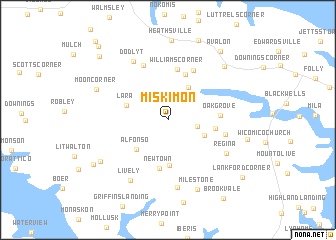 map of Miskimon